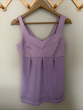 lululemon athletica Dusty Lavender Workout Tank top